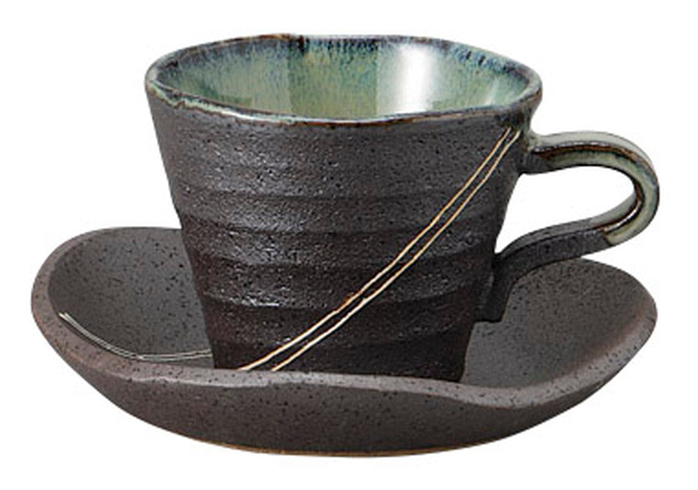 銀河コーヒー碗皿 [ C:8.8 x 7.2cm 200㏄ S:13 x 2.5cm ] [ カップ＆ソーサー ] | 飲食店 喫茶店 カフェ レストラン 業務用