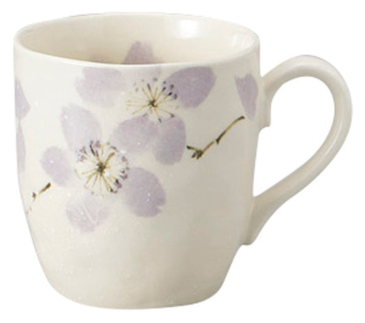 みやま桜 青マグ [ 11.4 x 8.3 x 9cm 330cc ] [ マグカップ ] | 飲食店 喫茶店 カフェ 贈り物 自宅用 業務用