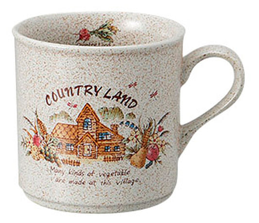 カントリーランドマグカップ [ 8.2 x 8.3cm 300cc ] [ マグカップ ] | 飲食店 喫茶店 カフェ 贈り物 自宅用 業務用