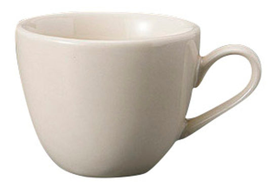 クリーム厚口コーヒーカップ [ 8 x 6.4cm 170cc ] [ マグカップ ] | 飲食店 喫茶店 カフェ 贈り物 自宅用 業務用