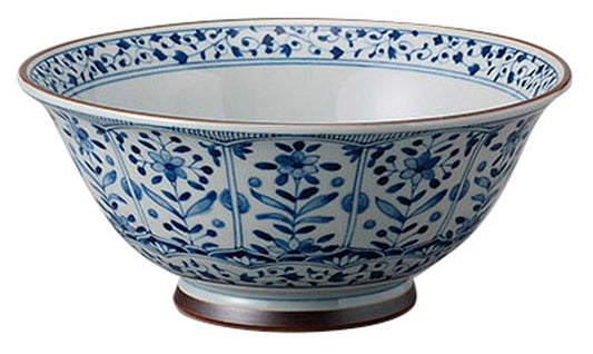 古染立花軽量麺鉢 [ 19.5 x 8.5cm 1000cc ] [ 中華丼 ] | ラーメン店 中華料理 アジア料理 飲食店 業務用