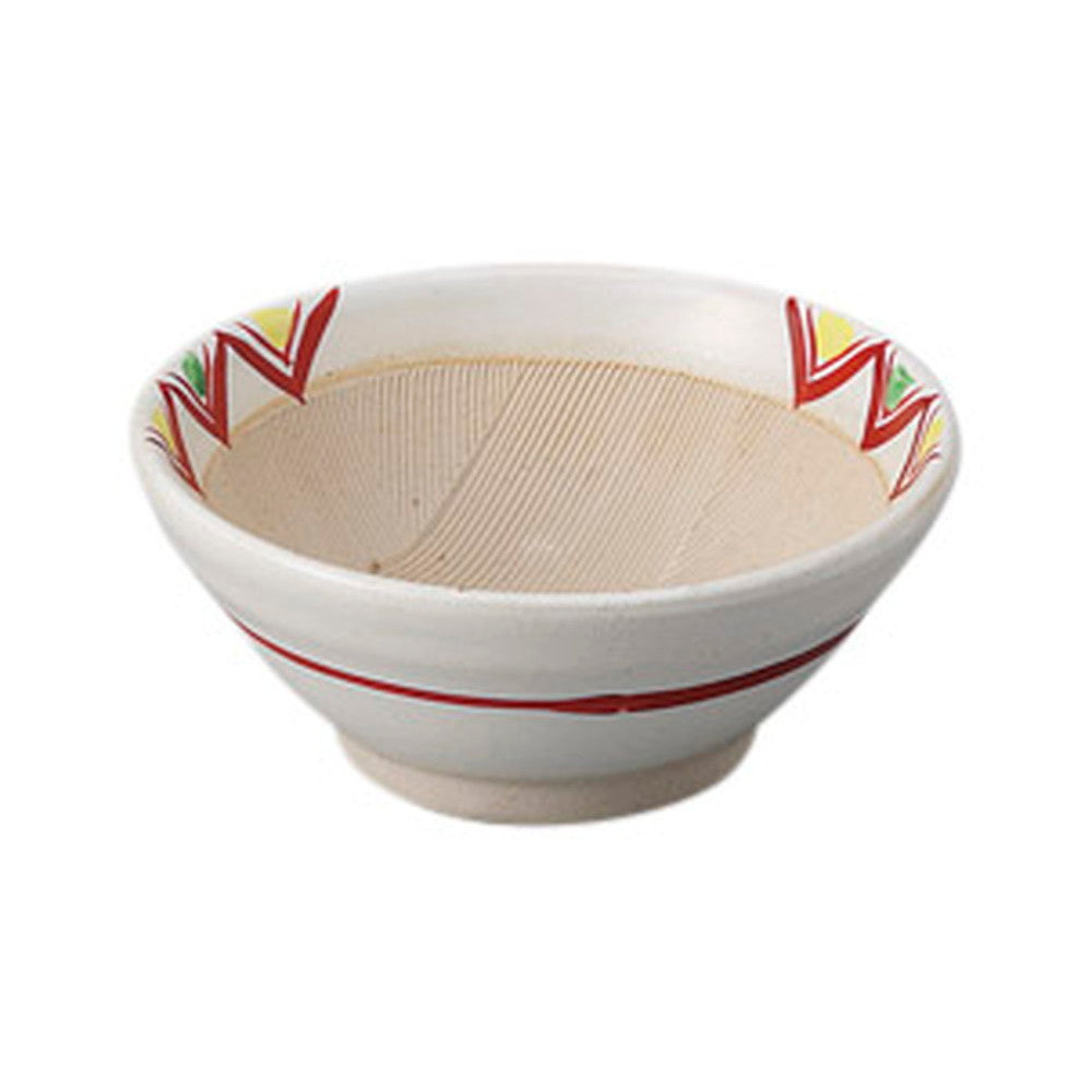 ☆ すり鉢 ☆手描剣先４.０すり鉢 [ 12.5 x 5.4cm ] 【 料亭 旅館 和食器 飲食店 業務用 】