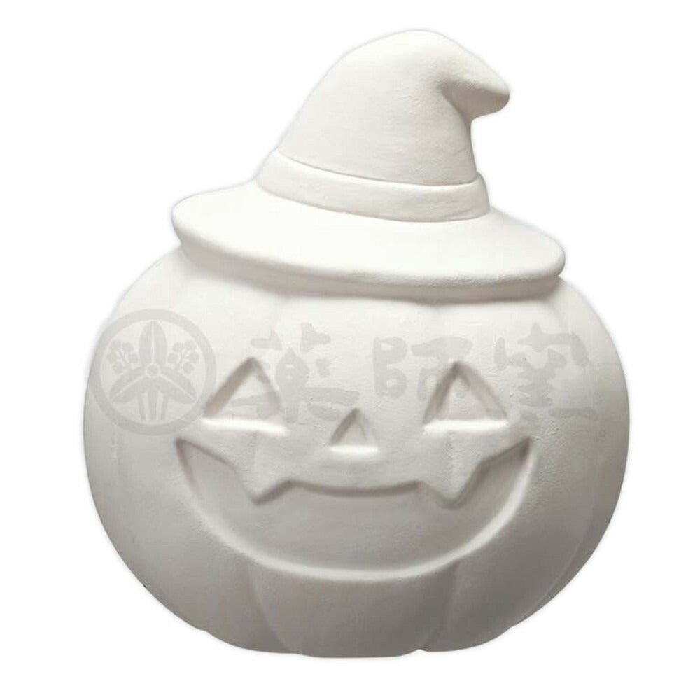 お絵かきハロウィン(貯金箱) [ 8cm ] [陶器・素焼き] 【陶器でお絵描き】