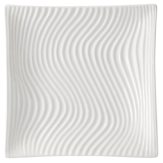 ユースフル 7.7”正角水紋皿 (IG-9) [ 200 x 200 x H31mm ]