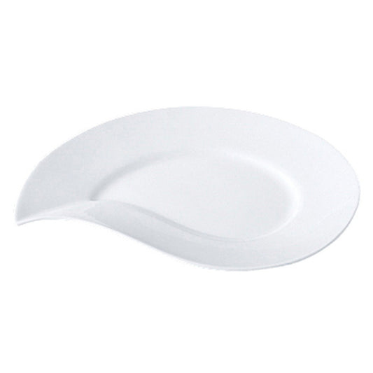 ユースフル 9.5”マンゴー皿 (NW-21) [ 250 x 187 x H26mm ]