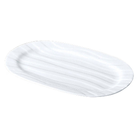ユースフル 10”ウエーブ 楕円皿 (IG-30) [ 254 x 156 x H15mm ]