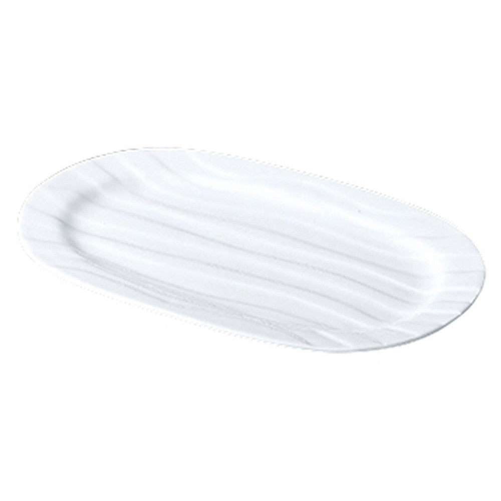 ユースフル 10”ウエーブ 楕円皿 (IG-30) [ 254 x 156 x H15mm ]