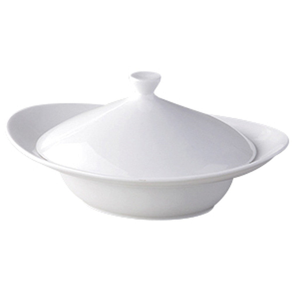 ユースフル 蓋付オーバルボール 大 (SM-59) [ 220 x 160 x H97mm ]