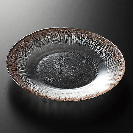 フラッシュ プレート22 ジンジャー [ 約Φ215 x H20mm ]