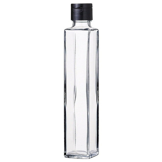 スクエアボトル ドレッシング200 [ 40 x 40 x H220mm 200ml ] カスター＆ディスペンサー