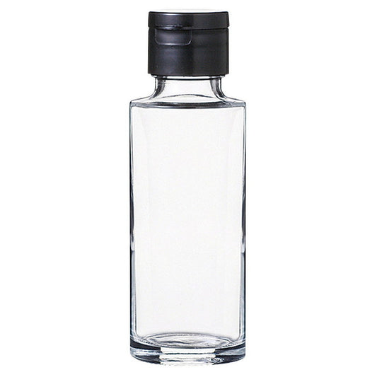 ラウンドボトル ドレッシング100 [ Φ45 x H133mm 100ml ] カスター＆ディスペンサー