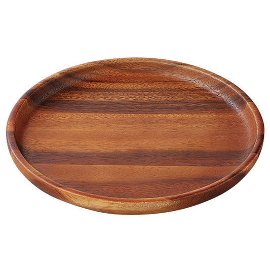 アカシア プレート丸 200 [ 約Φ200 x H20mm ]