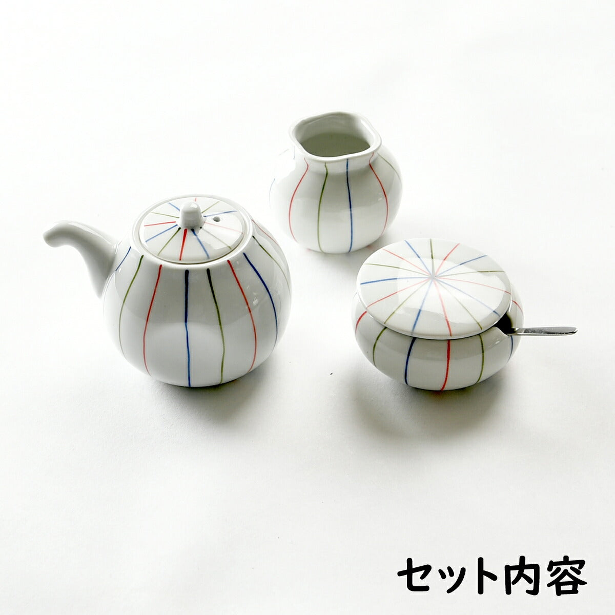 カラフルな錦十草カスターセット