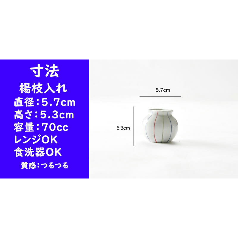 カラフルな錦十草カスターセット