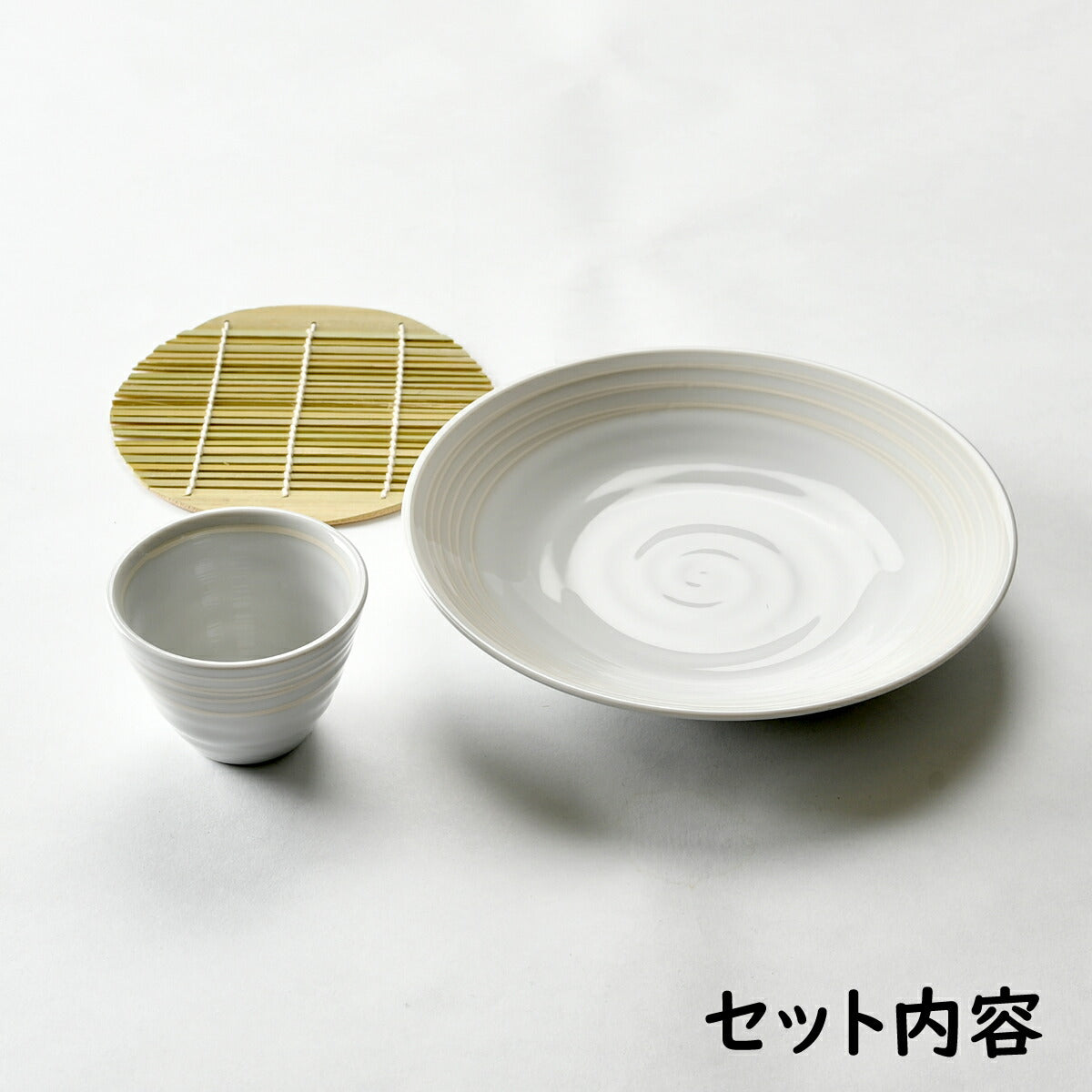シンプルそば3点セット あかり