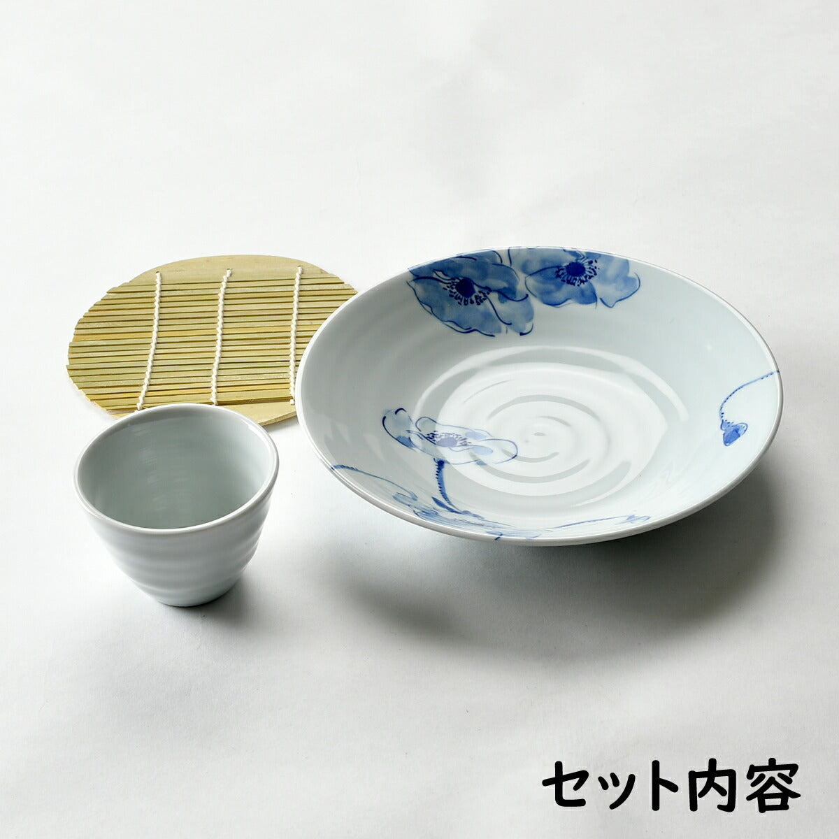 かわいいポピーのそば3点セット