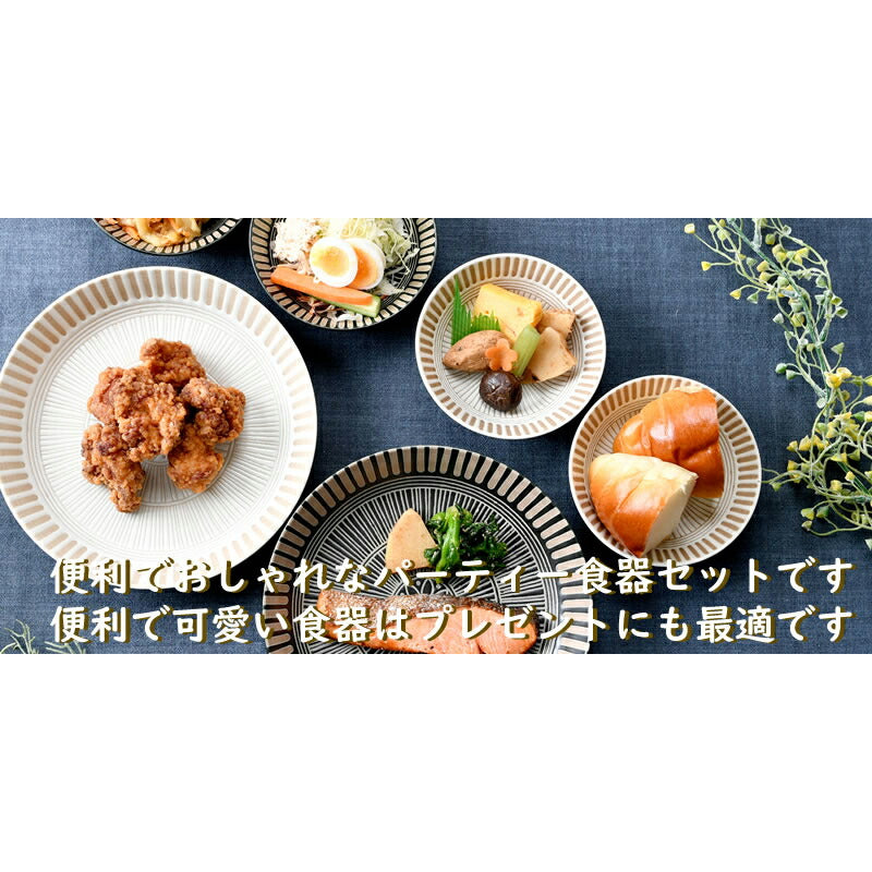 おしゃれなパーティー食器６点セット