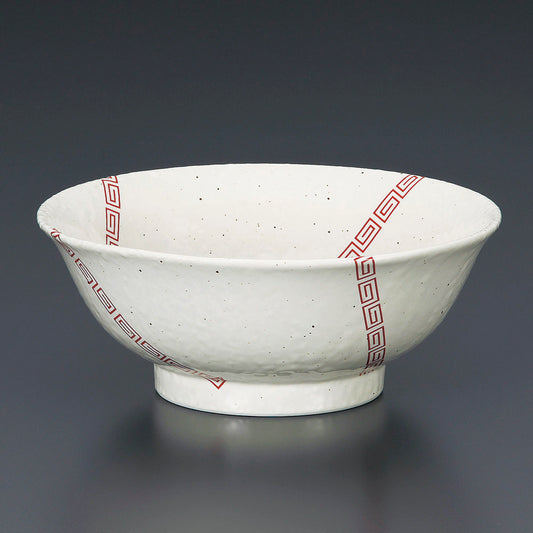 中華丼 末広雷門6.8反高台丼 [ 21 x 8.5cm ]