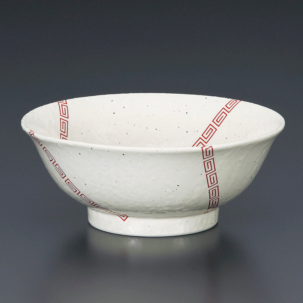 中華丼 末広雷門6.8反高台丼 [ 21 x 8.5cm ]