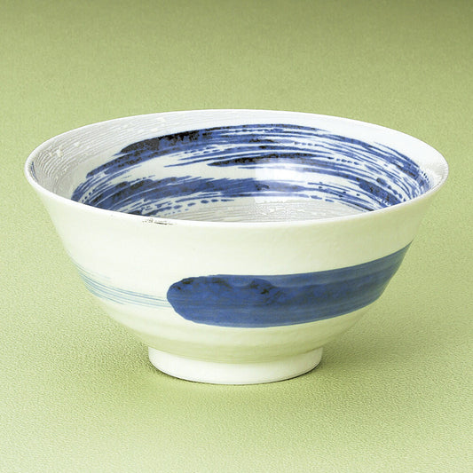 中華丼 粉引清流6.5反種丼