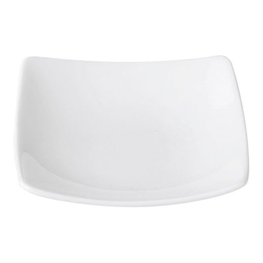 フリート白小皿 [ 10 x 10 x 2.9cm ] | 小鉢 小皿 ボウル スモール ボール プレート 人気 おすすめ 食器 洋食器 業務用 飲食店 カフェ うつわ 器 おしゃれ かわいい ギフト プレゼント 引き出物 誕生日 贈り物 贈答品