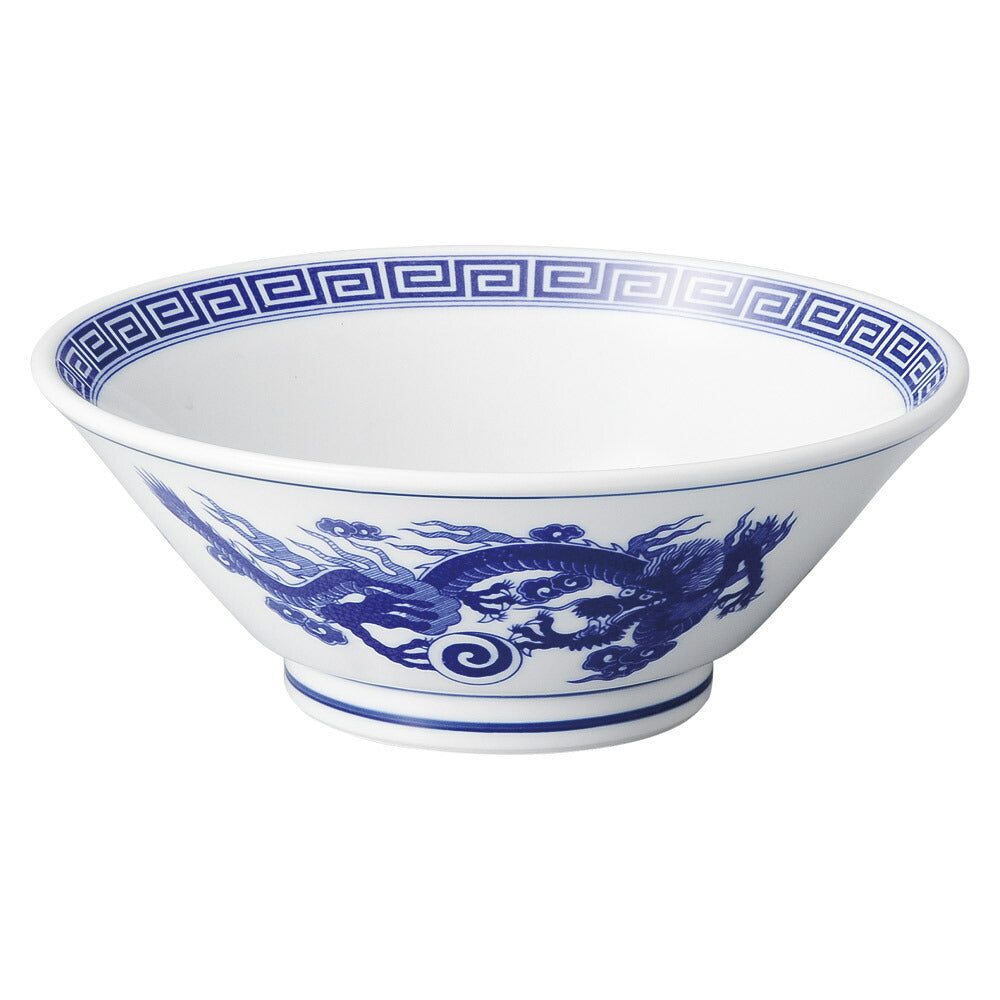 中華オープン 銅判龍 切立6.8丼 [ 20.3 x 7.7cm ]
