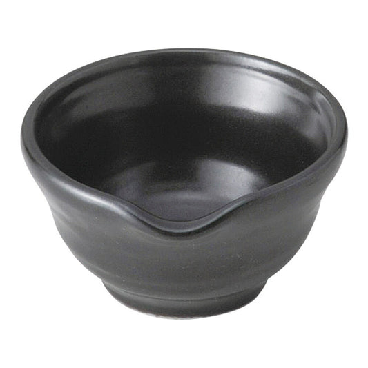 もだんコントラスト 黒片口ミニボール [ 7 x 6.8 x 3.7cm ] | 小鉢 小皿 ボウル スモール ボール プレート 人気 おすすめ 食器 洋食器 業務用 飲食店 カフェ うつわ 器 おしゃれ かわいい ギフト プレゼント 引き出物 誕生日 贈り物 贈答品