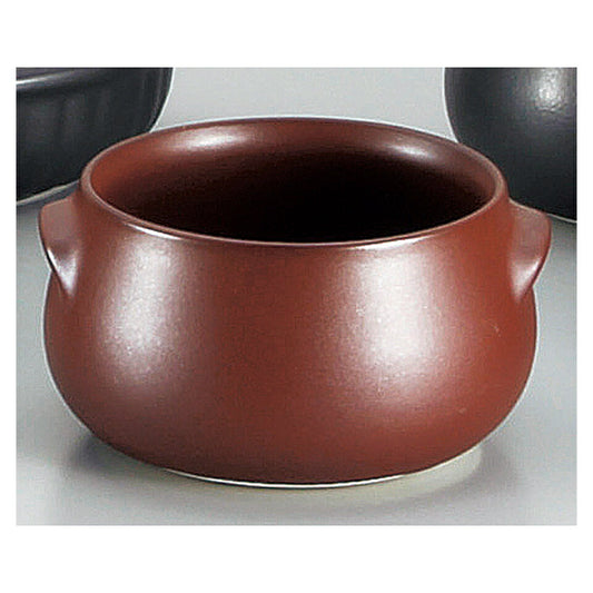 耐熱調理器 鉄赤シチュー [ 12.8 x 12.3 x 7.2cm ] | スープボウル スープ碗 汁椀 スープマグ 人気 おすすめ 食器 洋食器 業務用 飲食店 カフェ うつわ 器 おしゃれ かわいい ギフト プレゼント 引き出物 誕生日 贈り物 贈答品 自宅