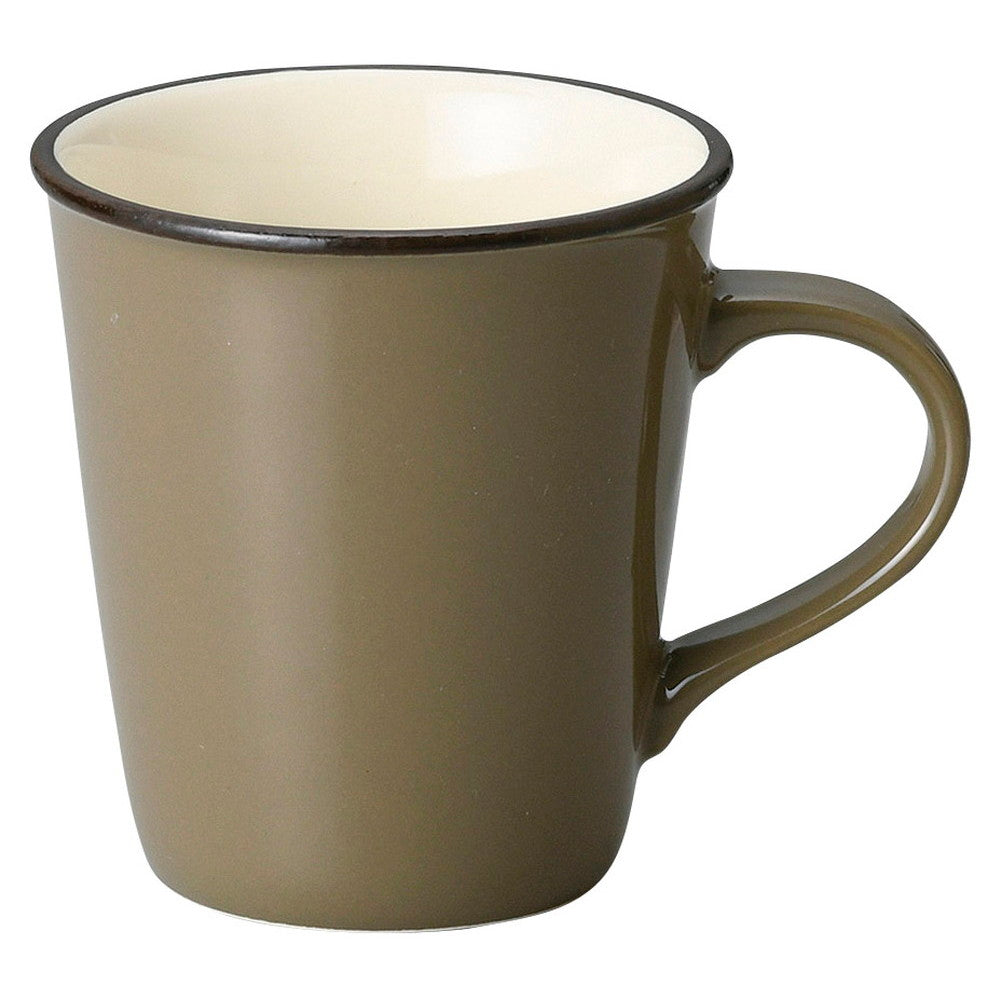カーキスタイルマグ [ 8.5 x 9.2cm･260cc 220g ] [ マグカップ ] | マグ マグカップ コーヒー 紅茶 ティー 人気 おすすめ 食器 洋食器 業務用 飲食店 カフェ うつわ 器 おしゃれ かわいい ギフト プレゼント 引き出物 誕生日 贈り物 贈答品