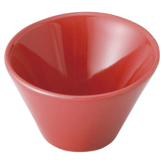 もだんコントラスト JAPONE（ジャポーネ）RDスカッシュボール [ 7.2 x 4.7cm ] | 小鉢 小皿 ボウル スモール ボール プレート 人気 おすすめ 食器 洋食器 業務用 飲食店 カフェ うつわ 器 おしゃれ かわいい ギフト プレゼント 引き出物 誕生日 贈り物 贈答品