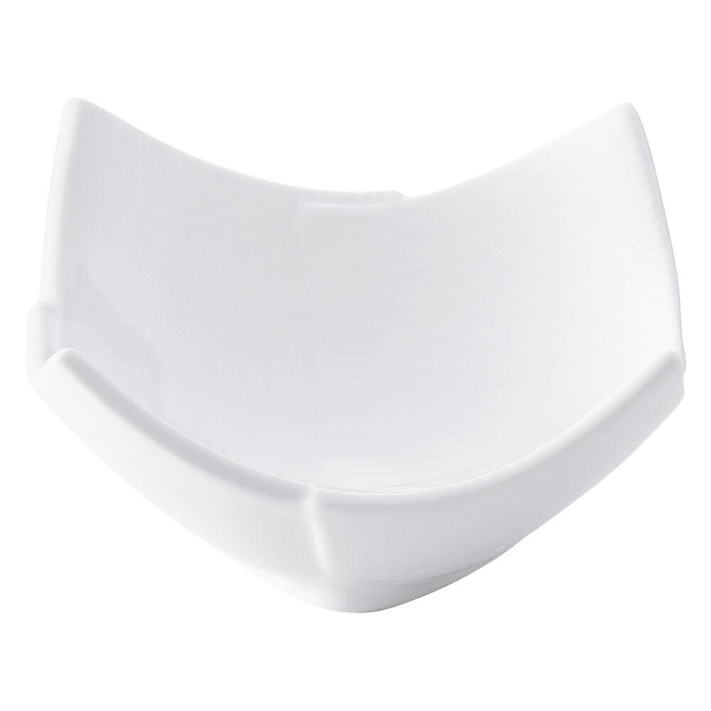 もだんコントラスト 白四角3.5小鉢 [ 11.2 x 5.7cm ] | 小鉢 小皿 ボウル スモール ボール プレート 人気 おすすめ 食器 洋食器 業務用 飲食店 カフェ うつわ 器 おしゃれ かわいい ギフト プレゼント 引き出物 誕生日 贈り物 贈答品