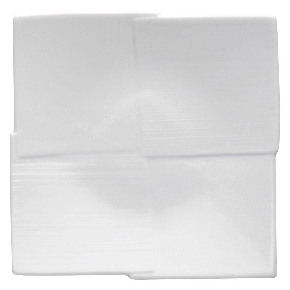 もだんコントラスト 白四角6寸角皿 [ 18.8 x 4.2cm ] | 四角 スクエア スクエアー 角皿 パスタ 人気 おすすめ 食器 洋食器 業務用 飲食店 カフェ うつわ 器 おしゃれ かわいい ギフト プレゼント 引き出物 誕生日 贈り物 贈答品