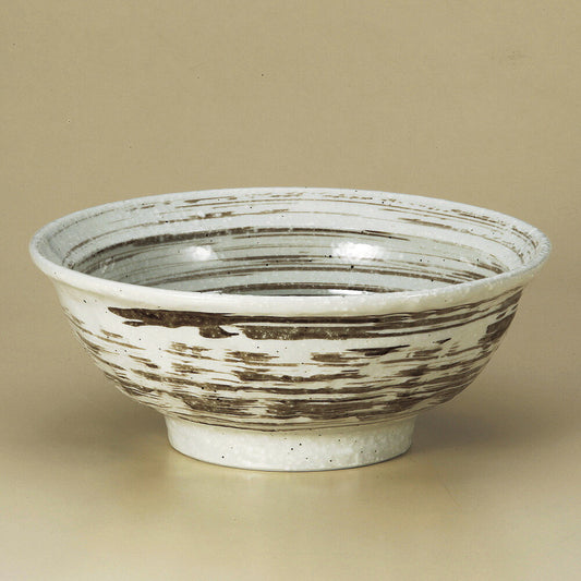 中華丼 刷毛目粉引石目6.3丼 [ 19.5 x 7.2cm ] | 丼 丼ぶり どんぶり ラーメン チャーハン 人気 おすすめ 食器 中華 飯店 中華食器 業務用 飲食店 カフェ うつわ 器 おしゃれ かわいい ギフト プレゼント 引き出物 誕生日 贈り物 贈答品