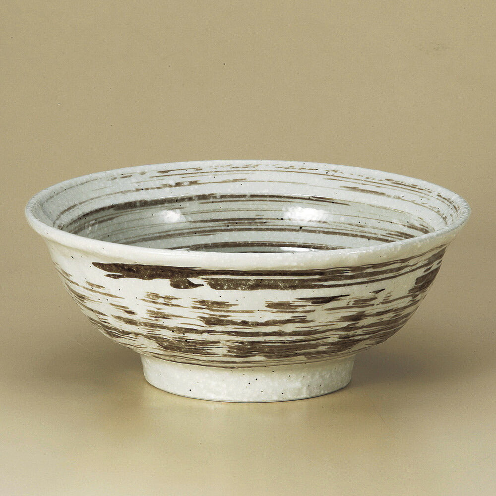 中華丼 刷毛目粉引石目6.3丼 [ 19.5 x 7.2cm ] | 丼 丼ぶり どんぶり ラーメン チャーハン 人気 おすすめ 食器 中華 飯店 中華食器 業務用 飲食店 カフェ うつわ 器 おしゃれ かわいい ギフト プレゼント 引き出物 誕生日 贈り物 贈答品