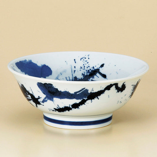 中華丼 筆ちらし6.8高台丼 [ 21.5 x 9cm ] | 丼 丼ぶり どんぶり ラーメン チャーハン 人気 おすすめ 食器 中華 飯店 中華食器 業務用 飲食店 カフェ うつわ 器 おしゃれ かわいい ギフト プレゼント 引き出物 誕生日 贈り物 贈答品