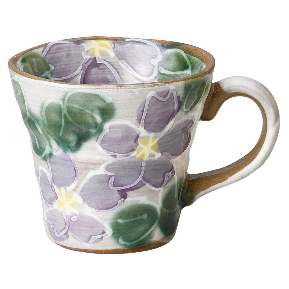 粉引さくら(青)マグ [ 9 x 8.5cm･270cc 250g ] [ マグカップ ] | マグ マグカップ コーヒー 紅茶 ティー 人気 おすすめ 食器 洋食器 業務用 飲食店 カフェ うつわ 器 おしゃれ かわいい ギフト プレゼント 引き出物 誕生日 贈り物 贈答品