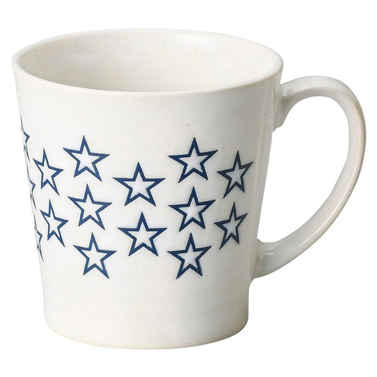 星 ブルーマグ [ 8.8 x 8.8cm･290cc 160g ] [ マグカップ ] | マグ マグカップ コーヒー 紅茶 ティー 人気 おすすめ 食器 洋食器 業務用 飲食店 カフェ うつわ 器 おしゃれ かわいい ギフト プレゼント 引き出物 誕生日 贈り物 贈答品