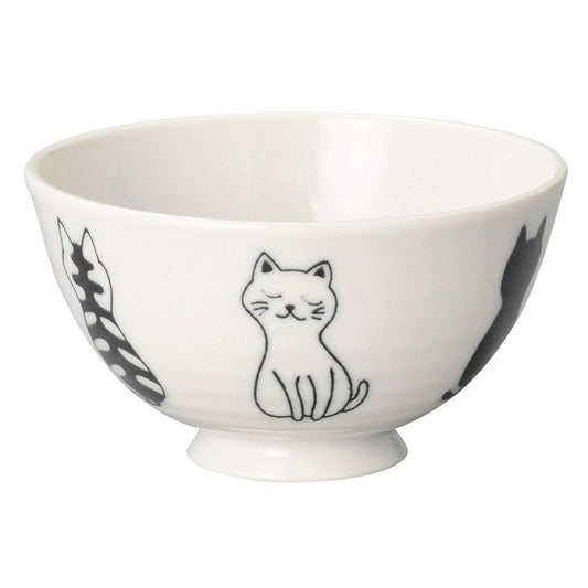 おすわり猫茶碗 [ 11.3 x 6.3cm 135g ]