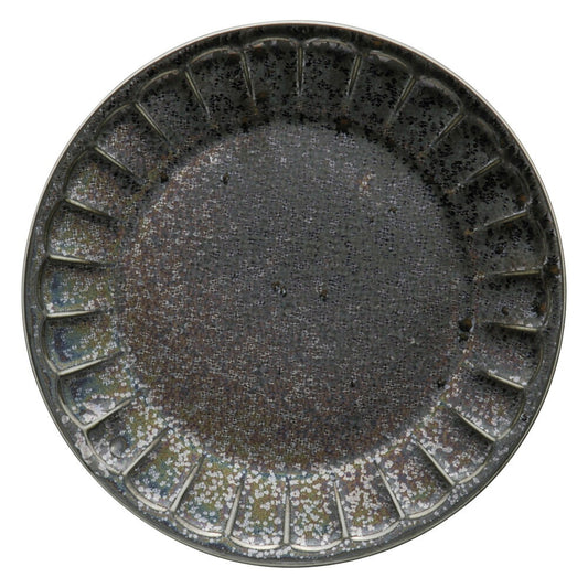 もだんコントラスト 虹23cmソギ丸皿 [ 23.2 x 2.5cm ]| 中皿 サラダ パスタ 取り皿 プレート 人気 おすすめ 食器 洋食器 業務用 飲食店 カフェ うつわ 器 おしゃれ かわいい ギフト プレゼント 引き出物 誕生日 贈り物 贈答品