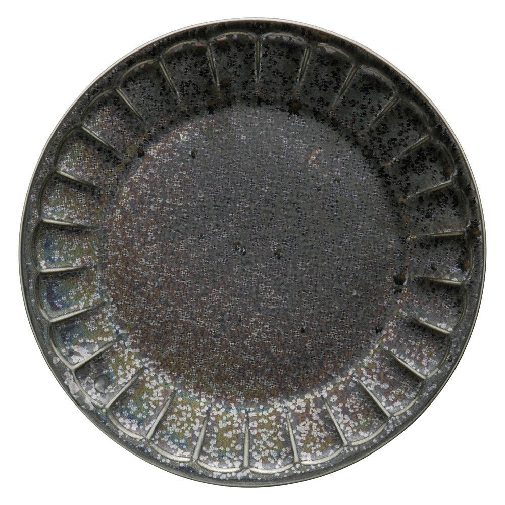 もだんコントラスト 虹23cmソギ丸皿 [ 23.2 x 2.5cm ]| 中皿 サラダ パスタ 取り皿 プレート 人気 おすすめ 食器 洋食器 業務用 飲食店 カフェ うつわ 器 おしゃれ かわいい ギフト プレゼント 引き出物 誕生日 贈り物 贈答品