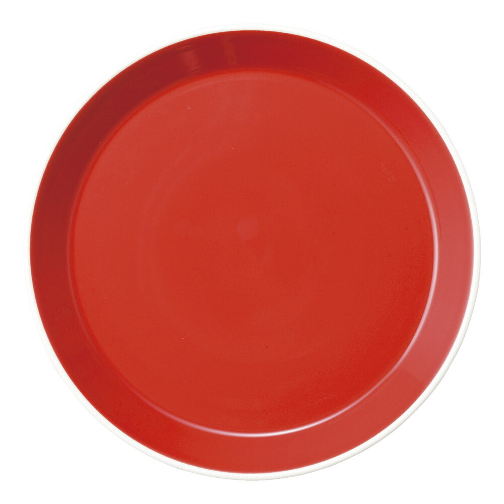 レッド・パシオン・ロッサ 21cmプレート [ 21.1 x 2.5cm 450g ]| 中皿 サラダ パスタ 取り皿 プレート 人気 おすすめ 食器 洋食器 業務用 飲食店 カフェ うつわ 器 おしゃれ かわいい ギフト プレゼント 引き出物 誕生日 贈り物 贈答品