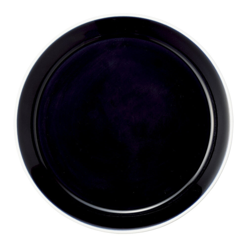 ネイビー・パシオン・アスール 19.5cmプレート [ 19.6 x 2.4cm 375g ]| 中皿 サラダ パスタ 取り皿 プレート 人気 おすすめ 食器 洋食器 業務用 飲食店 カフェ うつわ 器 おしゃれ かわいい ギフト プレゼント 引き出物 誕生日 贈り物 贈答品