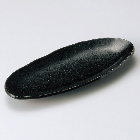 楕円皿 新天目楕円たたら皿 [ 26.7 x 11.2 x 2.6cm ] | オーバルプレート 楕円皿 人気 おすすめ パスタ皿 フルーツ皿 食器 業務用 飲食店 カフェ うつわ 器 おしゃれ かわいい ギフト プレゼント 誕生日 贈り物 贈答品