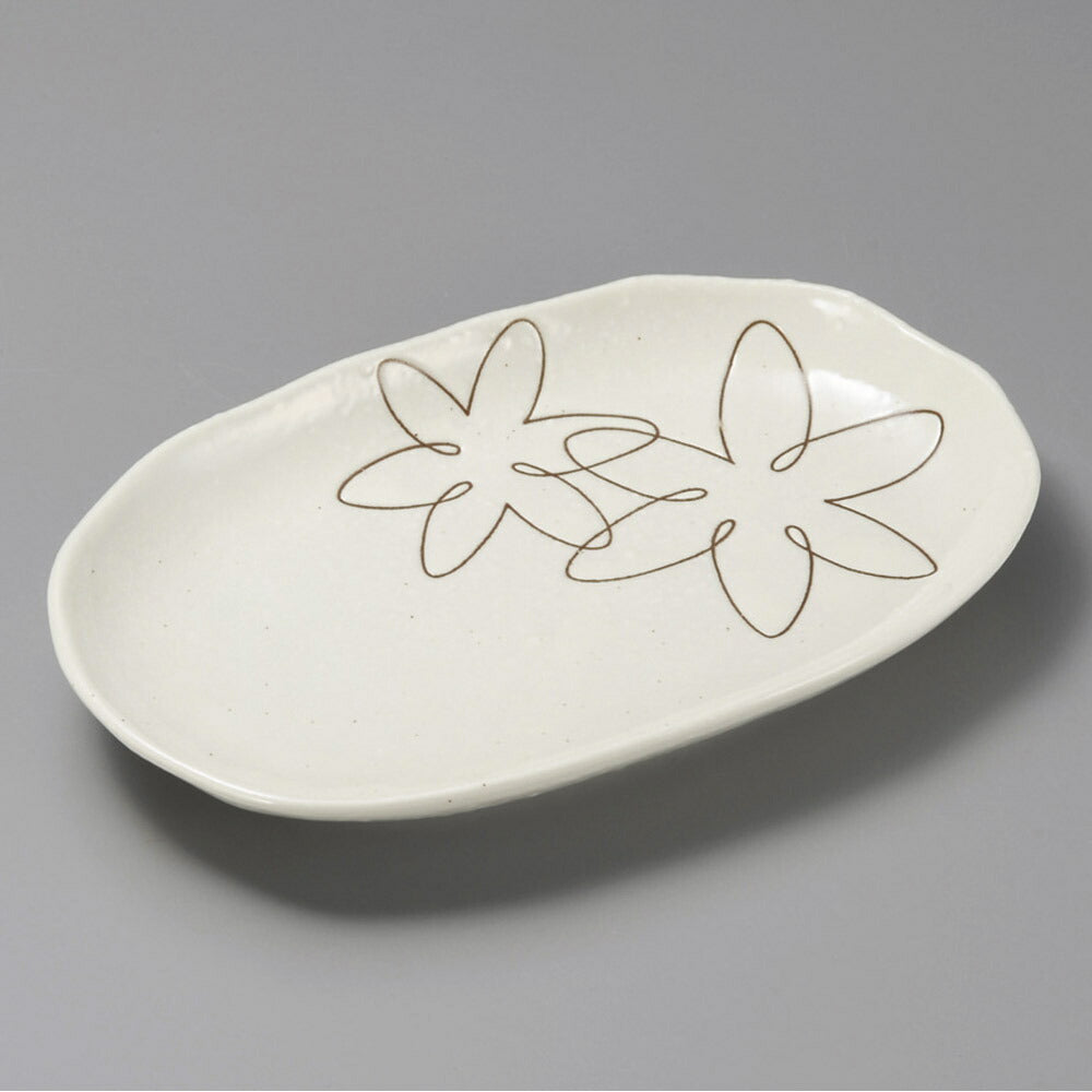 楕円皿 ゆうか白スパ皿 [ 24.5 x 15.5 x 3cm ] | オーバルプレート 楕円皿 人気 おすすめ パスタ皿 フルーツ皿 食器 業務用 飲食店 カフェ うつわ 器 おしゃれ かわいい ギフト プレゼント 誕生日 贈り物 贈答品