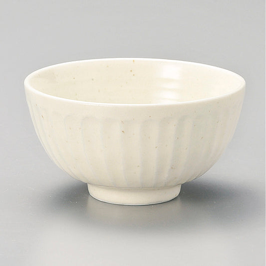 茶碗 ソギ白粉引丸碗小 [ 11.5 x 6.3cm ] | ちゃわん お茶碗 飯碗 ご飯茶碗 白米 人気 おすすめ 食器 業務用 飲食店 カフェ うつわ 器 おしゃれ かわいい ギフト プレゼント 引き出物 誕生日 贈り物 贈答品