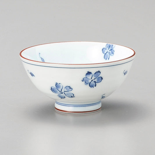 茶碗 桜ちらし孫平 [ 10.5 x 5.2cm ]