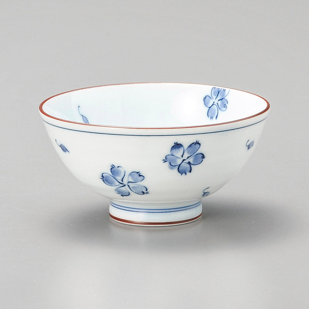 茶碗 桜ちらし孫平 [ 10.5 x 5.2cm ]