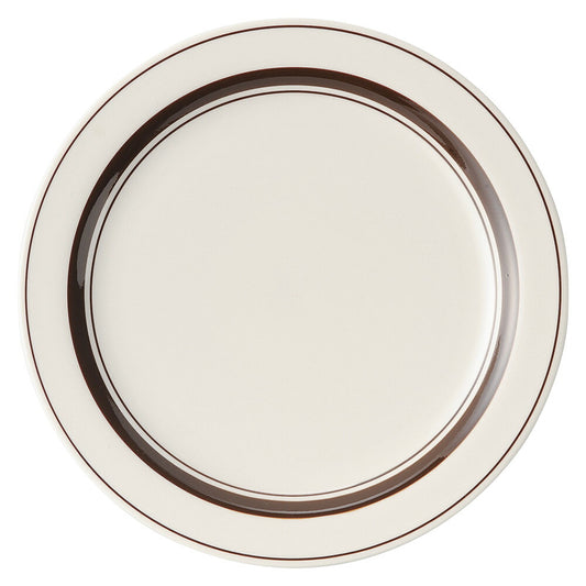 洋陶オープン ストン茶線 9吋ミート [ 23.5 x 2.1cm ]| 中皿 サラダ パスタ 取り皿 プレート 人気 おすすめ 食器 洋食器 業務用 飲食店 カフェ うつわ 器 おしゃれ かわいい ギフト プレゼント 引き出物 誕生日 贈り物 贈答品