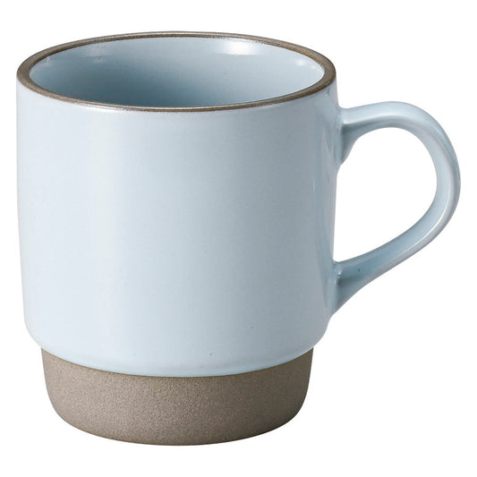 S-Cafeスタックマグ(水色) [ 8.3 x 9.2cm･360cc 216g ] [ マグカップ ] | マグ マグカップ コーヒー 紅茶 ティー 人気 おすすめ 食器 洋食器 業務用 飲食店 カフェ うつわ 器 おしゃれ かわいい ギフト プレゼント 引き出物 誕生日 贈り物 贈答品