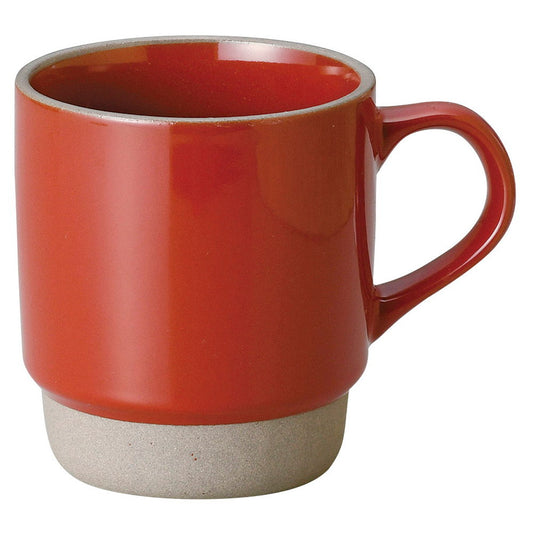 S-Cafeスタックマグ(赤) [ 8.3 x 9.2cm･360cc 216g ] [ マグカップ ] | マグ マグカップ コーヒー 紅茶 ティー 人気 おすすめ 食器 洋食器 業務用 飲食店 カフェ うつわ 器 おしゃれ かわいい ギフト プレゼント 引き出物 誕生日 贈り物 贈答品